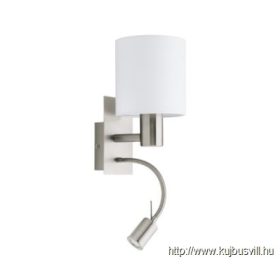 EGLO 96477 Fali E27 40W+3,5WLED mnik/fehérPasteri