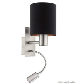 EGLO 96483 Fali E27 40W+3,5WLEDmnik/fk/rézPasteri