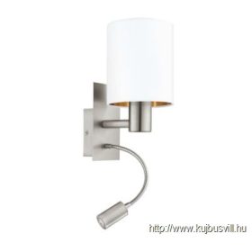 EGLO 96484 Fali E27 40W+3,5WLEDmnik/fh/rézPasteri