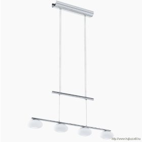 EGLO 96528 LED függ.4x4,5W króm/opál Aleandro