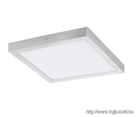 EGLO 97265 FUEVA 1 LEDmenny.22W 3000K 40x40cmezüst Fueva1