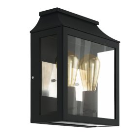 EGLO 97294 Kültéri fali E27/2 fekete/átl. Soncino