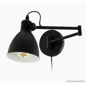 EGLO 97886 LED fali E27 1x10W fekete San Peri
