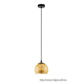 EGLO 98524 Függ.E27 1x40W19cm fk/arany Albaraccin
