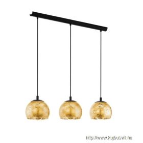 EGLO 98525 Függ.E27 3x40W fekete/arany Albaraccin