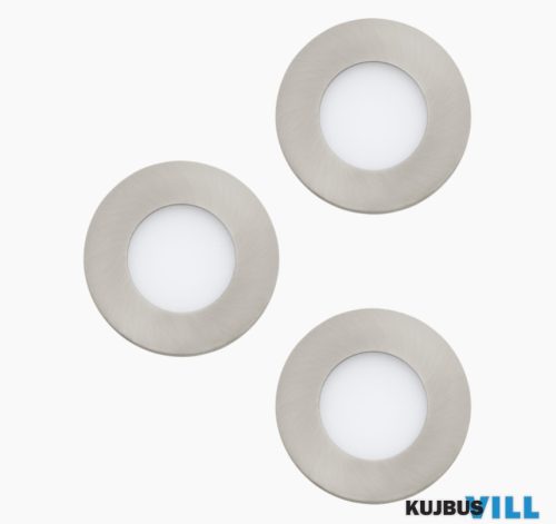EGLO 98634 LEDbeép szett 3x3W8,5cm nikk3000KFueva