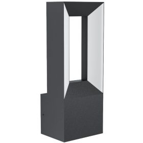 EGLO 98725 LED kült fali fekete/fh IP44 Riforano