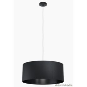 EGLO 99043 Függeszték E27 60W 53cmfekete Maserlo1