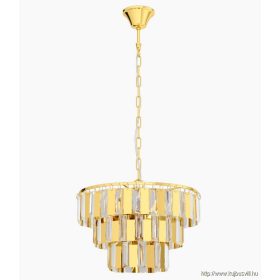 EGLO 99098 Függeszték E14 5x40Wréz/kristályErseka