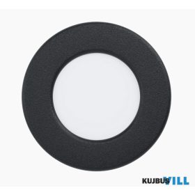 EGLO 99156 FUEVA 5 LEDbeép 2,7W 8,6cm 4000K fekete Fueva5