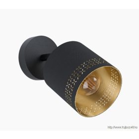 EGLO 99276 Fali E27 1X28W fekete/arany Esteperra