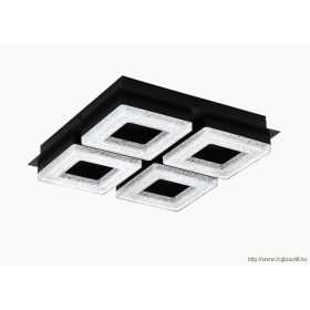 KIFUTÓ EGLO 99326 LEDmenny 4x4W 1600Lm fek/kristFradelo1