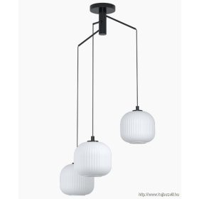 EGLO 99368 Függ E27 3x40W fekete/fehér Mantunalle