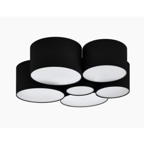 EGLO 99509 Mennyezeti E27 6x40W fek/feh Patore2