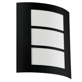 EGLO 99567 Kültéri fali E27 40W fekete IP44 City