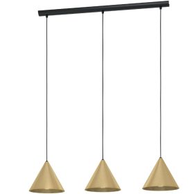 EGLO 99592 Függeszték E27 3x40Wfk/csiszrézNARICES