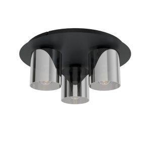 EGLO 99631 Mennyezeti E27 3x40W fekete Gorosiba1