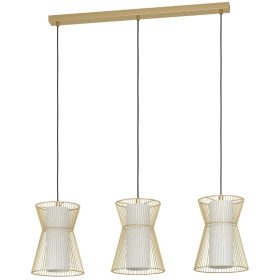 EGLO 99636 Függeszték E27 3x40Waranyszín/fhMaseta