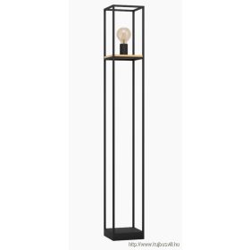 EGLO 99798 Álló E27 1x40W fekete/fa LIBERTAD