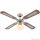 GLOBO 0309 Mennyezeti ventilátor bronz test,tölgy,tölgy rattan MDF lapát, üveg búra , 1X60W E27, 50Hz, 3 fokoza
