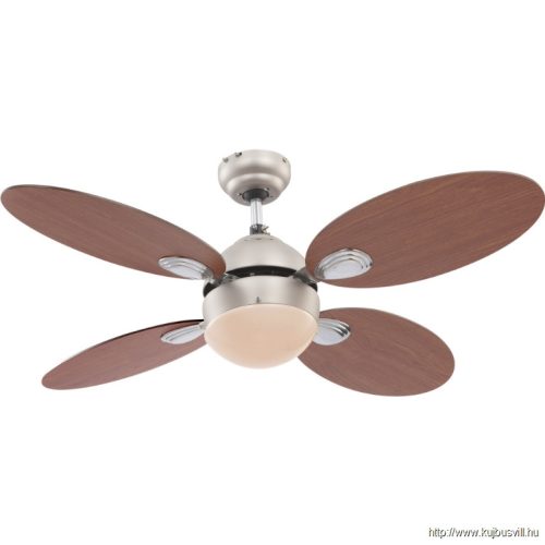 GLOBO 0318 Mennyezeti ventilátor, 3 fokozatú,exkl.1xE14 izzó.50W.