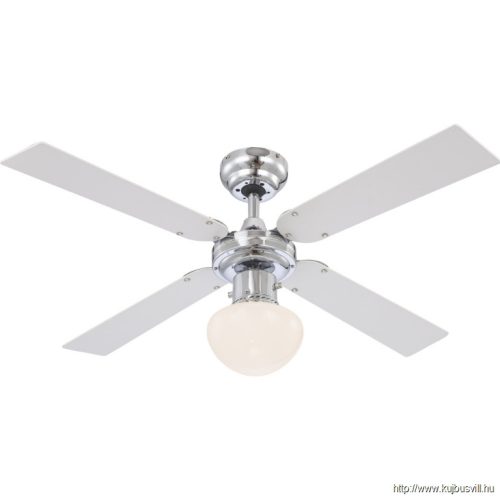 KIFUTÓ GLOBO- 0330 CHAMPION Ventilátor 1X60W E27, 3 fokozatú, 2 irányú forgás.