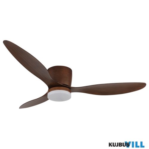GLOBO 03666H ARMANDO Mennyezeti ventilátor fém/ABS sötét fa megjelenésű, akril fe