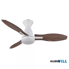   GLOBO 03671W GALE Mennyezeti ventilátor fém fehér műanyag fehér/fa megjelenésű