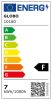 GLOBO 10160 LED BULB Fényforrás LED, műanyag fehér. Ø75,tartozék: 1xGX53 LED 7W 230V,  600lm,  3000K