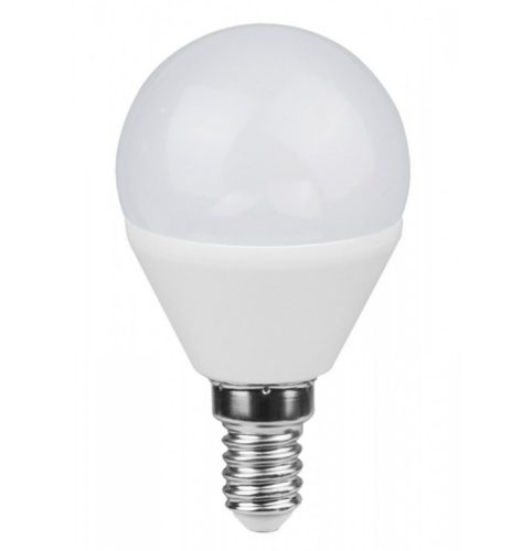 GLOBO 10561DCK LED BULB Fényforrás LED, Műanyag opál. fényerő-szabályozható.  Ø:45, H:80, tartozék: 1xE14 ILLU 5W 230V,  470