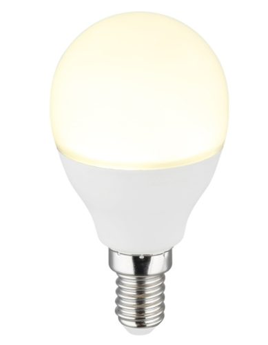 GLOBO 10565C LED BULB Led fényforrás műanyag fehér/alumínium, ø: 45mm, M: 88mm, tartozék:  1x E14 LED 7W 230V, 650lm, 4000