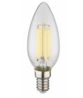 GLOBO 10577CK LED BULB LED fényforrás üveg átlátszó, ø: 35mm, M: 98mm, tartozék:  1x E14 LED 6W 230V, 800lm,  4000K