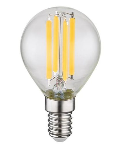 GLOBO 10578K LED BULB LED fényforrás üveg átlátszó, ø: 45mm, H: 78mm, tartozék:  1x E14 LED 6W 230V, 800lm,  3000K