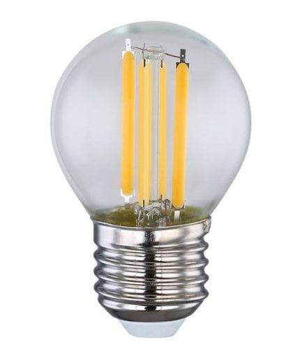 GLOBO 10582GK LED BULB Fényforrás LED üveg búrával. Ø:45, H:72, E27 LED 6,5W 230V, 2700K, 806 lm.