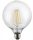 GLOBO 10586 LED BULB Fényforrás LED átlátszó, GLOBE LED Filament, Ø:125, H:175, tartozék: 1xE27 LED 9W 230V, 1000lm, 3000