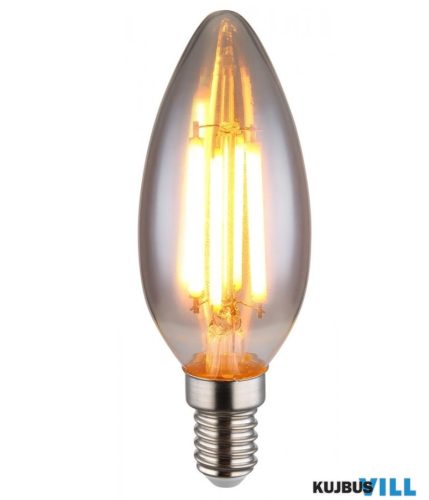 GLOBO 10588S LED BULB LED fényforrás üveg füstszínű, ø: 35mm, M:98mm, benne 1x E14 LED 6W 230V, 380lm forrás, 380lm kimene