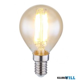   GLOBO 10589AK LED BULB LED fényforrás üveg borostyánsárga, ø: 45mm, M:78mm, 1x E14
