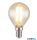 GLOBO 10589AK LED BULB LED fényforrás üveg borostyánsárga, ø: 45mm, M:78mm, 1x E14 ILLU 4W 230V, 350lm forrás, 350lm kimene