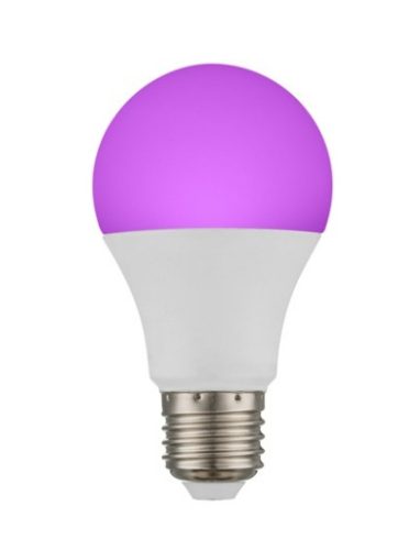 GLOBO 10675K LED BULB Fényforrás LED színváltós, Ø:60, H:115, tartozék: 1xE27 RGB 5W 230V, 470lm, 3000K