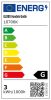 GLOBO 10706K LED BULB Fényforrás LED,  Ø:50, H:56, tartozék: 1xGU10 LED 3W 230V, 2