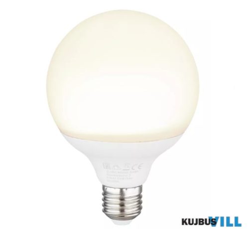 GLOBO 10799DC LED BULB LED fényforrás műanyag opál, szabályozható, ø: 95mm, M:142mm, 1x E27 LED 11W 230V, 1055lm forrás, 10