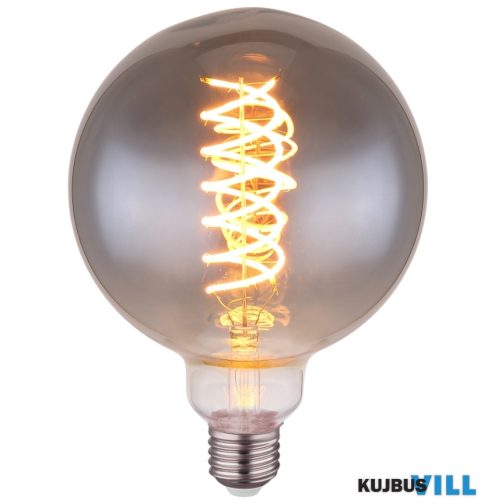 GLOBO 11404FS DUBAN LED fényforrás üveg füstszínű, szabályozható, ø: 125mm, M:17