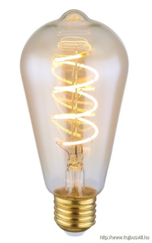 GLOBO 11405F LED BULB Fényforrás LED,  Ø:64, H:140, tartozék: 1xE27 LED 4,5W 230V,
