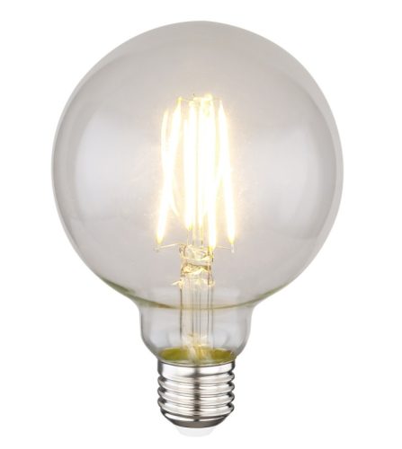 GLOBO 11526 LED BULB LED Fényforrás átlátszó üveg búrával, Globe kivitelben.  Ø:9