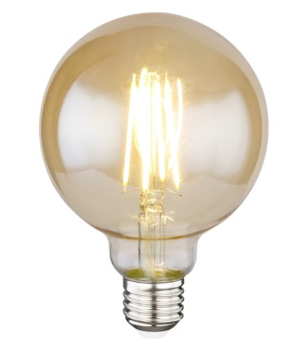 GLOBO 11526A LED BULB LED Fényforrás LED Fényforrás borostyán színű üveg búrával,