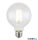 GLOBO 11526DC LED BULB LED fényforrás átlátszó üveg, szabályozható, ø: 95mm, M:140mm, 1x E27 LED 7W 230V, 800lm forrás, 800