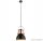 GLOBO 15282 Függeszték réz-metál fekete, ø: 265, H:1200, exkl. 1xE27 40W 230V