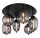 GLOBO 15345-6D BLACKY mennyezei lámpa  fém  fekete  40W