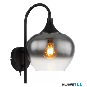 GLOBO 15548W MAXY fali  lámpa  fém  fekete  40W