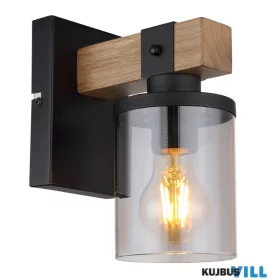GLOBO 15555W LILA fali  lámpa  fém  fekete  60W
